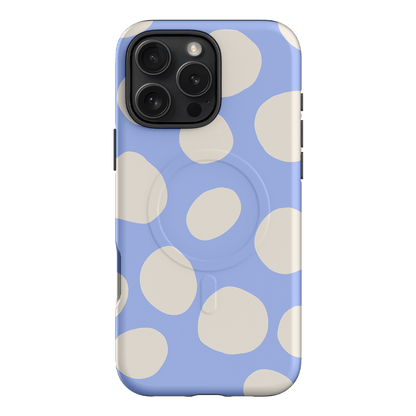 Pebbles Periwinkle Salt Printed Phone Cases iPhone 16 Pro Max / Armoured MagSafe by Veronica Tucker - The Dairy