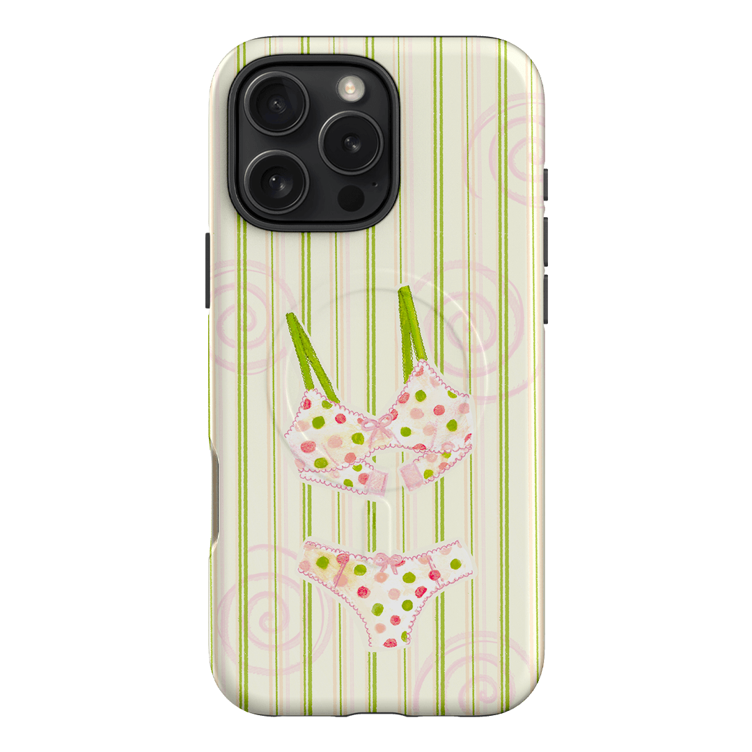 Pistachio Spot Printed Phone Cases iPhone 16 Pro Max / Armoured MagSafe by Kayla Carr - The Dairy