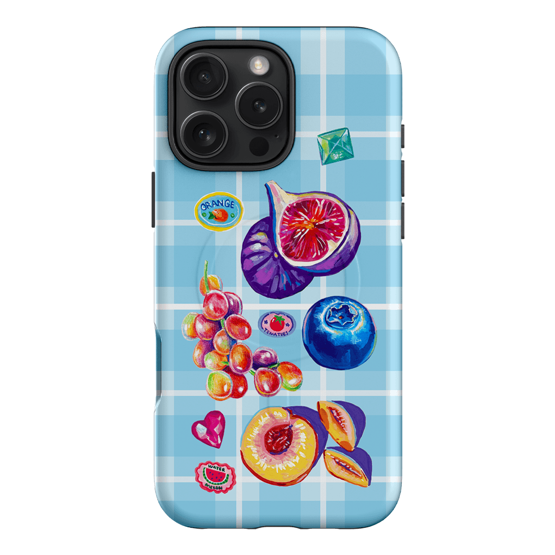 Plaid Picnic Printed Phone Cases iPhone 16 Pro Max / Armoured MagSafe by Femke Studio - The Dairy