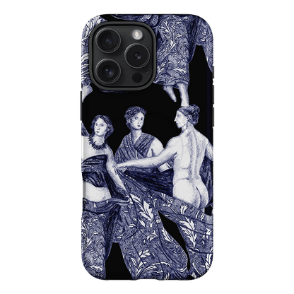 Renaissance Flora Printed Phone Cases iPhone 16 Pro Max / Armoured MagSafe by Desmond & Dempsey - The Dairy
