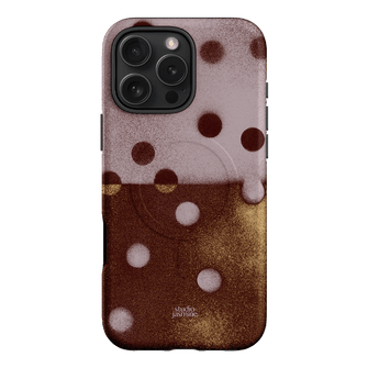 Rust Polka Dot Printed Phone Cases iPhone 16 Pro Max / Armoured MagSafe by Jasmine Dowling - The Dairy