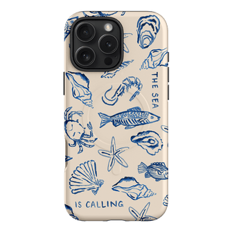 Sea Call Printed Phone Cases iPhone 16 Pro Max / Armoured MagSafe by Cass Deller - The Dairy
