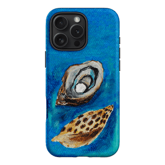 Sea Shells Printed Phone Cases iPhone 16 Pro Max / Armoured MagSafe by Lisa Hu - The Dairy