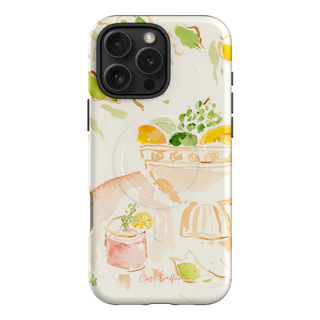 Sorrento Printed Phone Cases iPhone 16 Pro Max / Armoured MagSafe by Cass Deller - The Dairy