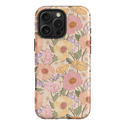 Spring Poppy Printed Phone Cases iPhone 16 Pro Max / Armoured MagSafe by Kasiags Art - The Dairy