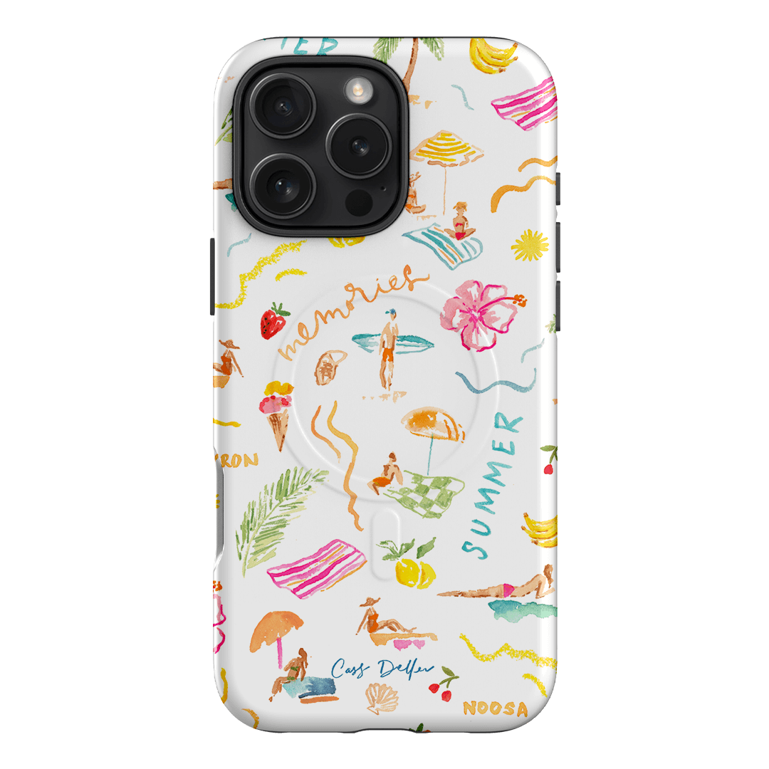 Summer Memories Printed Phone Cases iPhone 16 Pro Max / Armoured MagSafe by Cass Deller - The Dairy