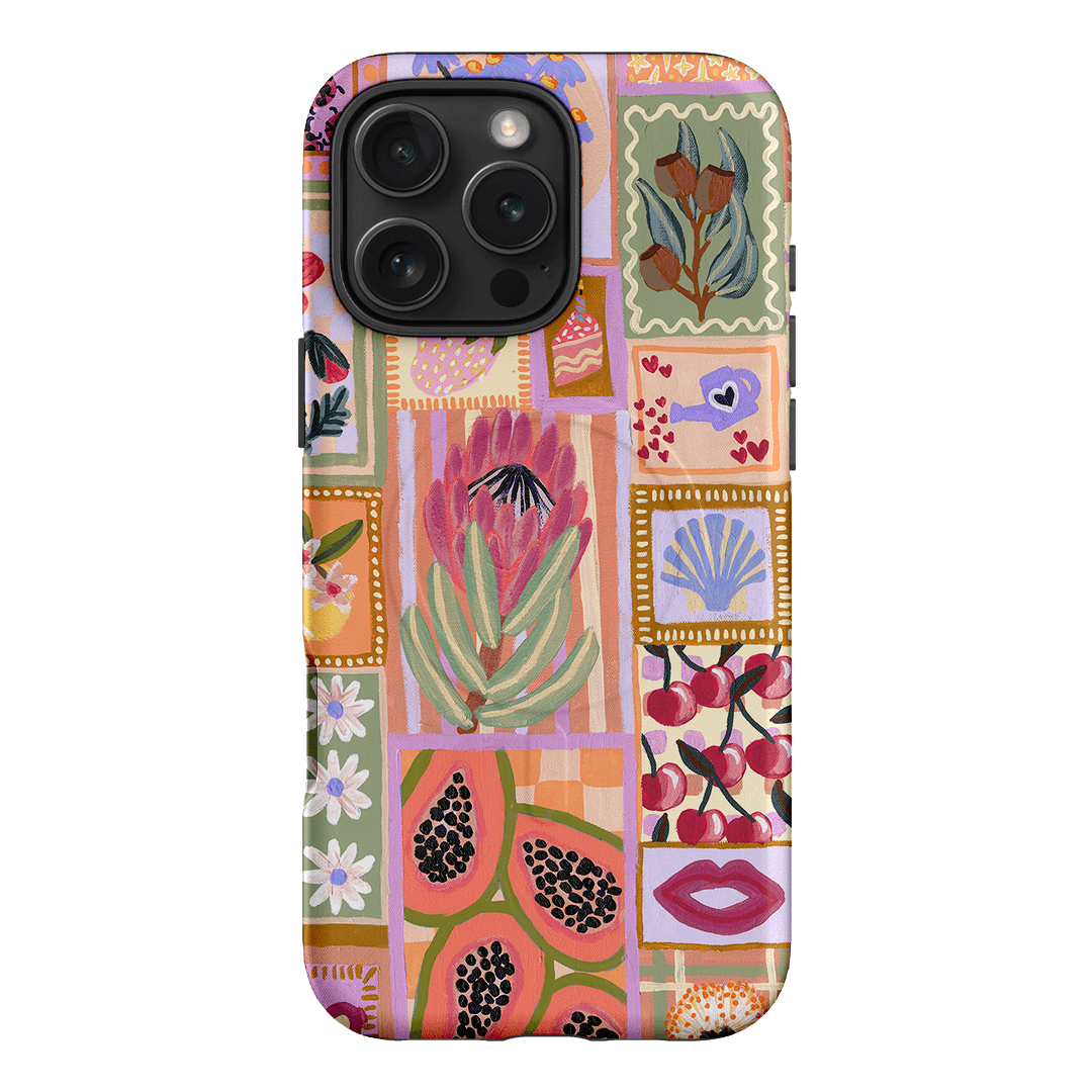 Summer Postcards Printed Phone Cases iPhone 16 Pro Max / Armoured MagSafe by Amy Gibbs - The Dairy