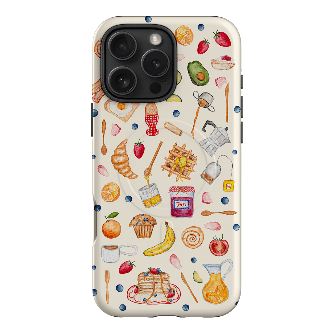 Sunday Breakfast Printed Phone Cases iPhone 16 Pro Max / Armoured MagSafe by BG. Studio - The Dairy