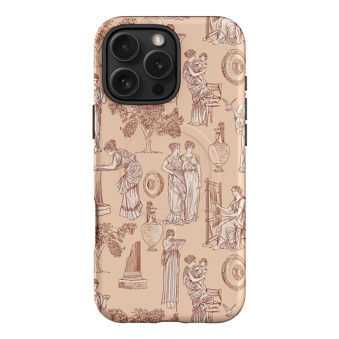Symposium Rosewater Printed Phone Cases iPhone 16 Pro Max / Armoured MagSafe by Veronica Tucker - The Dairy