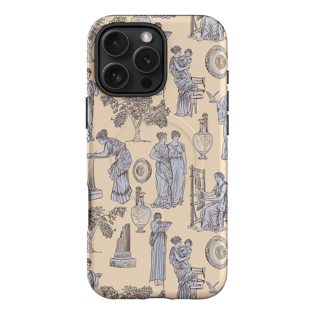 Symposium Alabaster Printed Phone Cases iPhone 16 Pro Max / Armoured MagSafe by Veronica Tucker - The Dairy