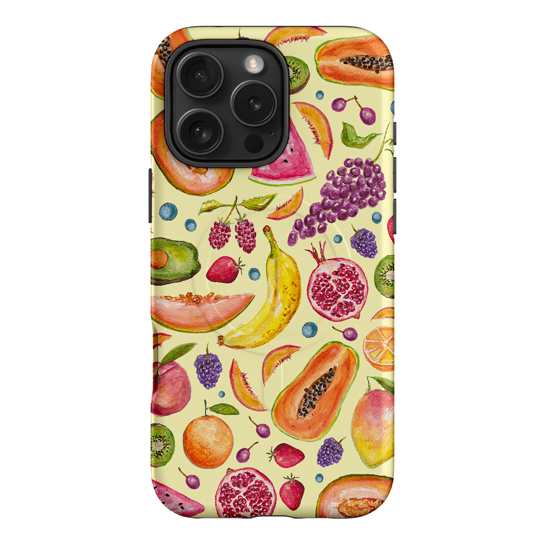 Tutti Fruitti Printed Phone Cases iPhone 16 Pro Max / Armoured MagSafe by BG. Studio - The Dairy