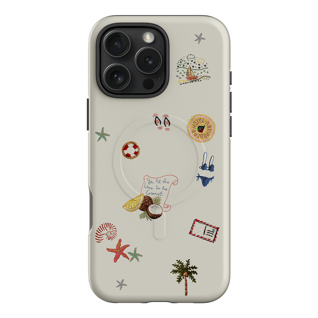 Vacay All Day Cream Printed Phone Cases by Antipodean - The Dairy