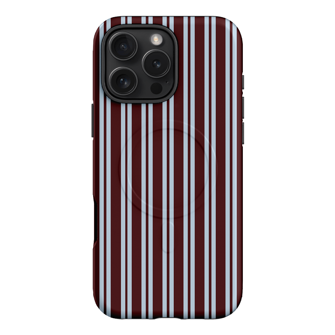 Varsity Stripes Printed Phone Cases iPhone 16 Pro Max / Armoured MagSafe by The Dairy - The Dairy