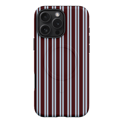 Varsity Stripes Printed Phone Cases iPhone 16 Pro Max / Armoured MagSafe by The Dairy - The Dairy