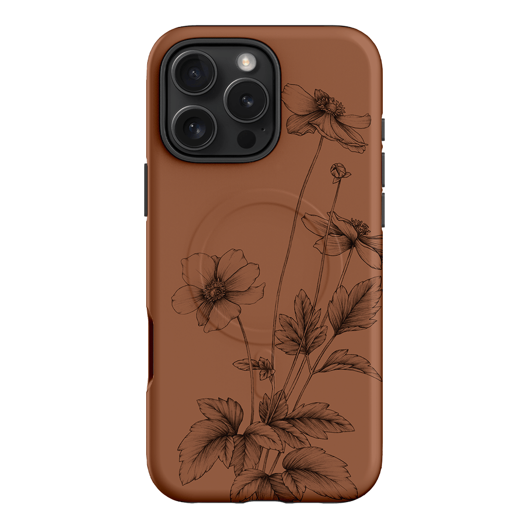 Windflowers Study Printed Phone Cases iPhone 16 Pro Max / Armoured MagSafe by Typoflora - The Dairy