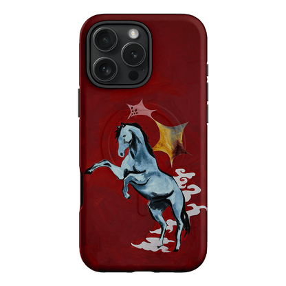 Year Of The Horse Printed Phone Cases iPhone 16 Pro Max / Armoured MagSafe by Lisa Hu - The Dairy