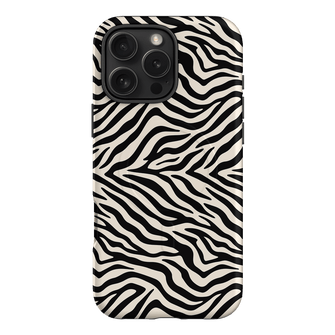 Zebra Ink Printed Phone Cases iPhone 16 Pro Max / Armoured MagSafe by The Dairy - The Dairy