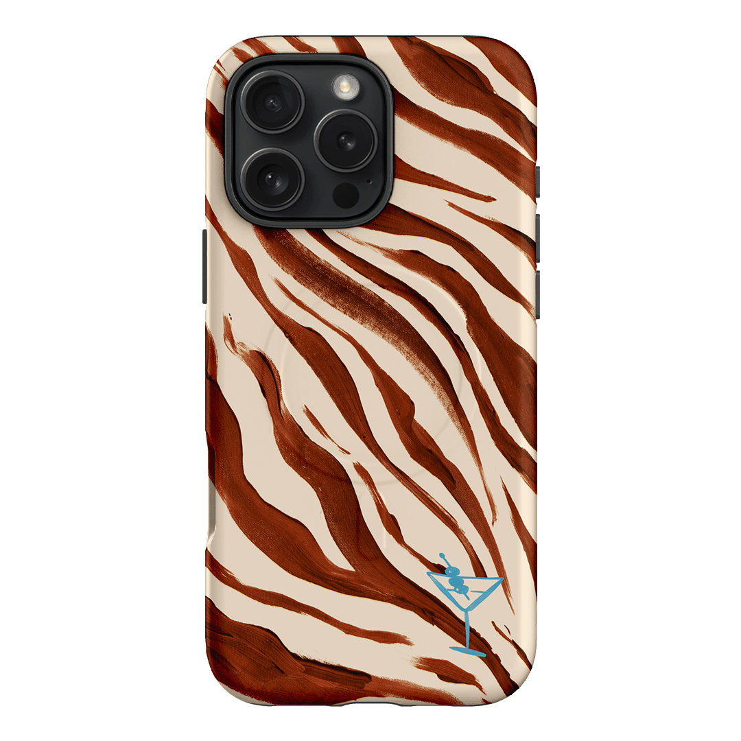Zebra Tini Printed Phone Cases iPhone 16 Pro Max / Armoured MagSafe by Charlie Taylor - The Dairy