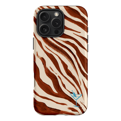 Zebra Tini Printed Phone Cases iPhone 16 Pro Max / Armoured MagSafe by Charlie Taylor - The Dairy