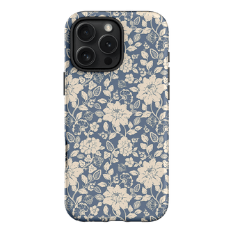 Blue Garden Printed Phone Cases iPhone 16 Pro Max / Armoured by Kasiags Art - The Dairy