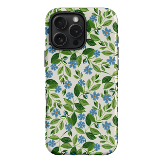 Blue Vines Printed Phone Cases iPhone 16 Pro Max / Armoured by Ellie Mae - The Dairy