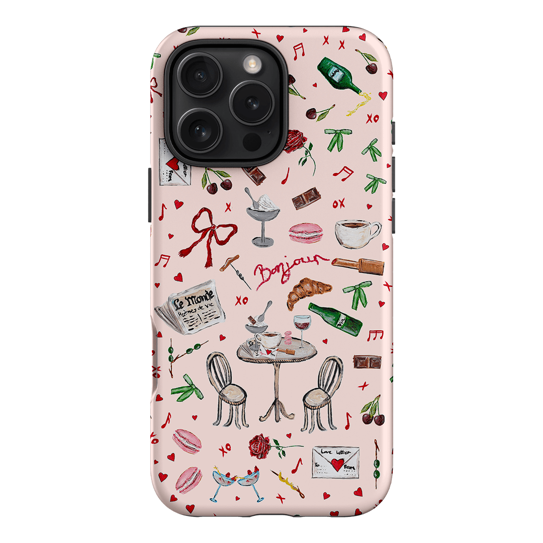 Bonjour Printed Phone Cases iPhone 16 Pro Max / Armoured by BG. Studio - The Dairy