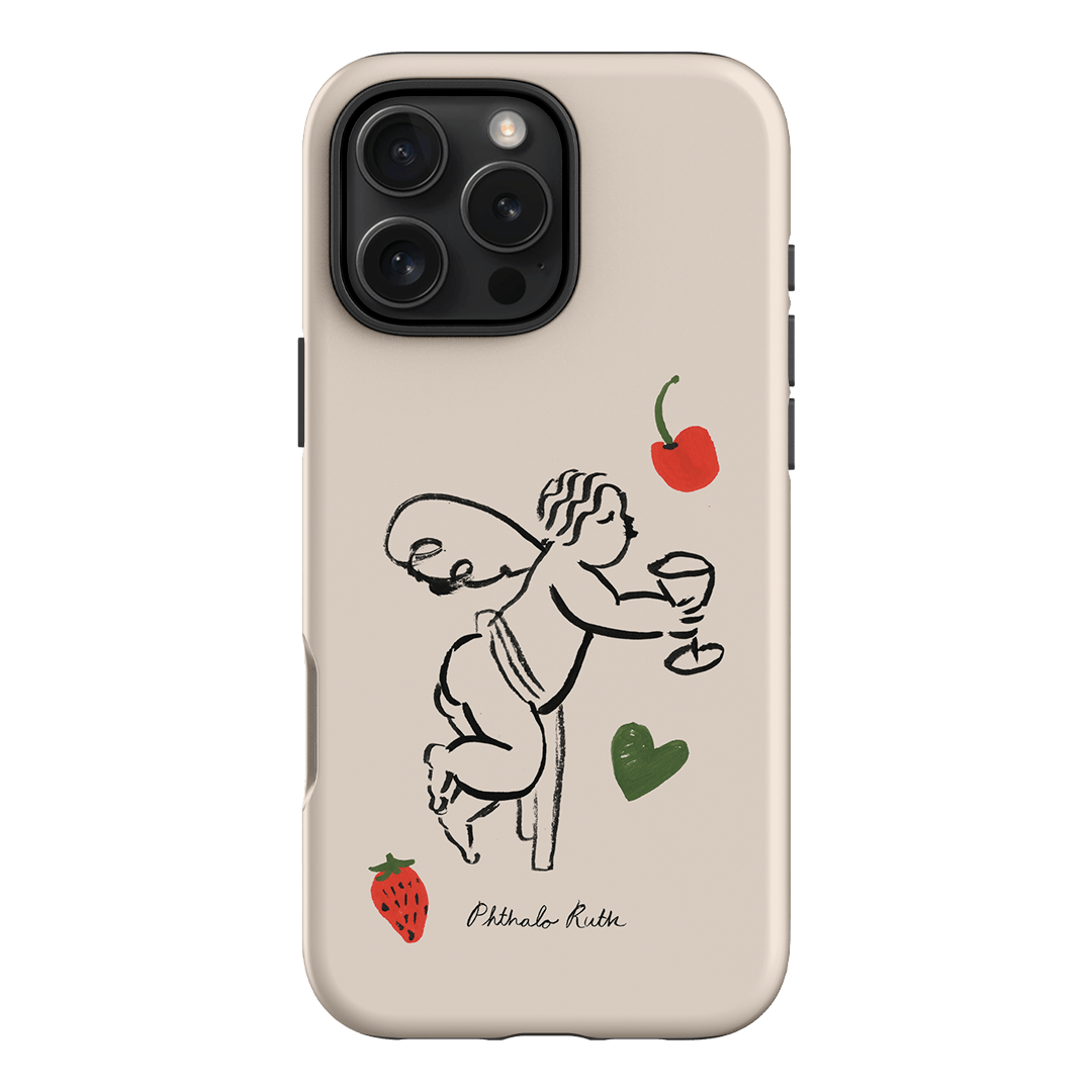 Cherub Printed Phone Cases iPhone 16 Pro Max / Armoured by Phthalo Ruth - The Dairy