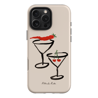 Chilli Cherry Printed Phone Cases by Phthalo Ruth - The Dairy