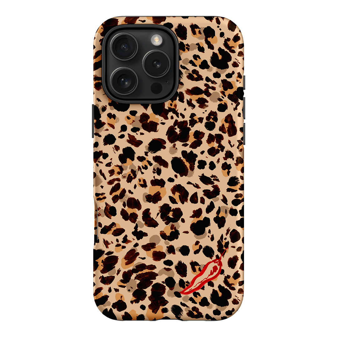 Chilli Leopard Printed Phone Cases iPhone 16 Pro Max / Armoured by Charlie Taylor - The Dairy