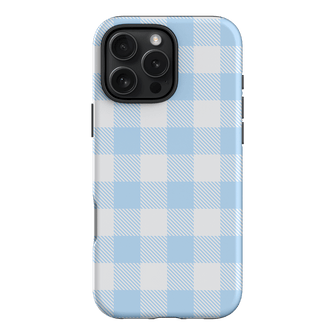 Cloud Plaid Printed Phone Cases iPhone 16 Pro Max / Armoured by The Dairy - The Dairy