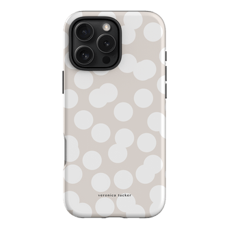 Confetti White Printed Phone Cases iPhone 16 Pro Max / Armoured by Veronica Tucker - The Dairy