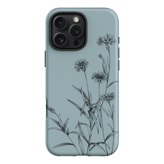 Cornflowers Study Printed Phone Cases iPhone 16 Pro Max / Armoured by Typoflora - The Dairy