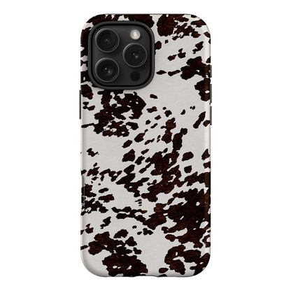 Cowhide Charm Printed Phone Cases iPhone 16 Pro Max / Armoured by The Dairy - The Dairy