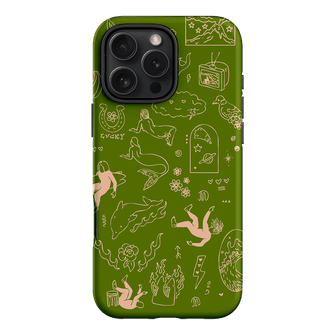 Easty Flash Green Printed Phone Cases iPhone 16 Pro Max / Armoured by Easty Beasty - The Dairy