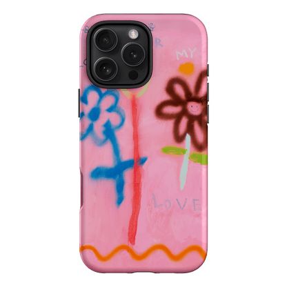 Flowers Printed Phone Cases iPhone 16 Pro Max / Armoured by Kate Eliza - The Dairy