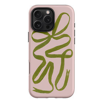 Garden Ribbon Printed Phone Cases iPhone 16 Pro Max / Armoured by Jasmine Dowling - The Dairy