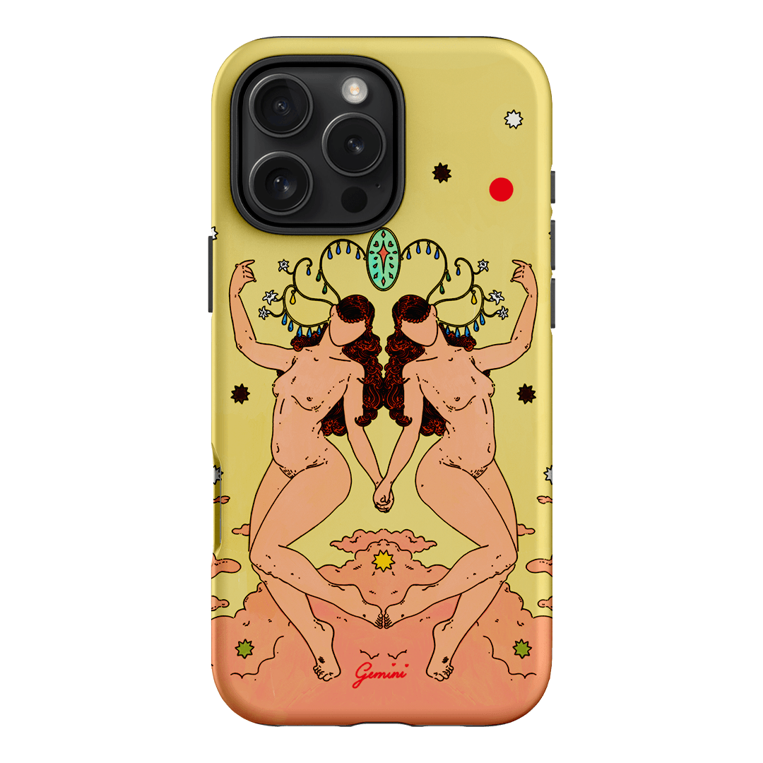 Gemini Season Printed Phone Cases iPhone 16 Pro Max / Armoured by Easty Beasty - The Dairy