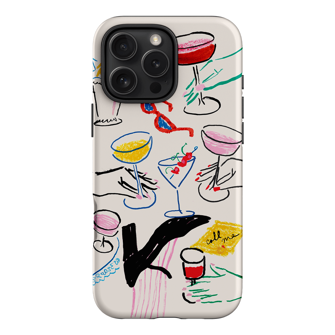 Girls Night Out Printed Phone Cases iPhone 16 Pro Max / Armoured by Phthalo Ruth - The Dairy