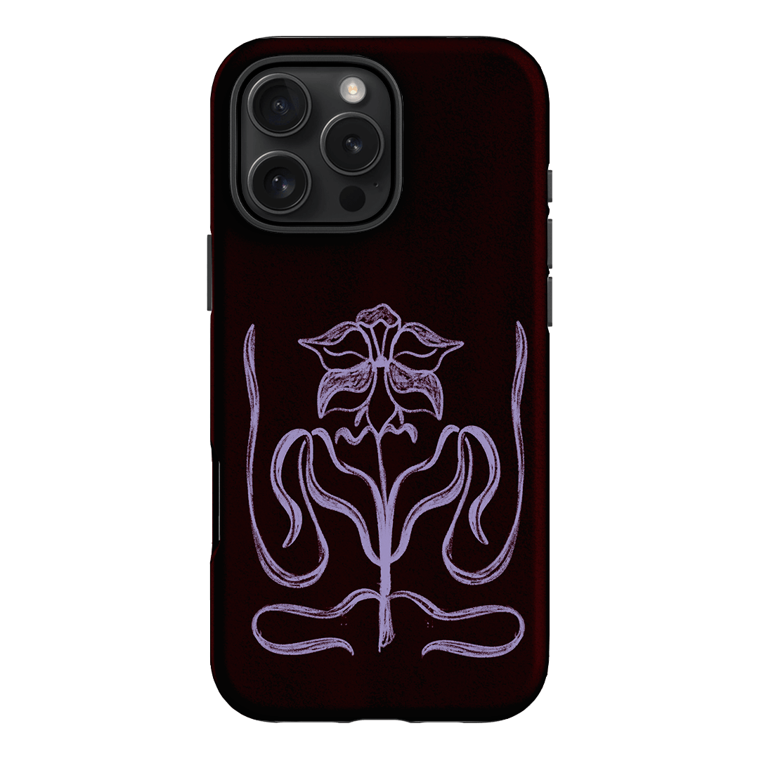 Growth Burgundy Printed Phone Cases by The Dairy - The Dairy