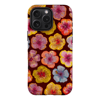 Hibiscus Holiday Rouge Printed Phone Cases iPhone 16 Pro Max / Armoured by BG. Studio - The Dairy