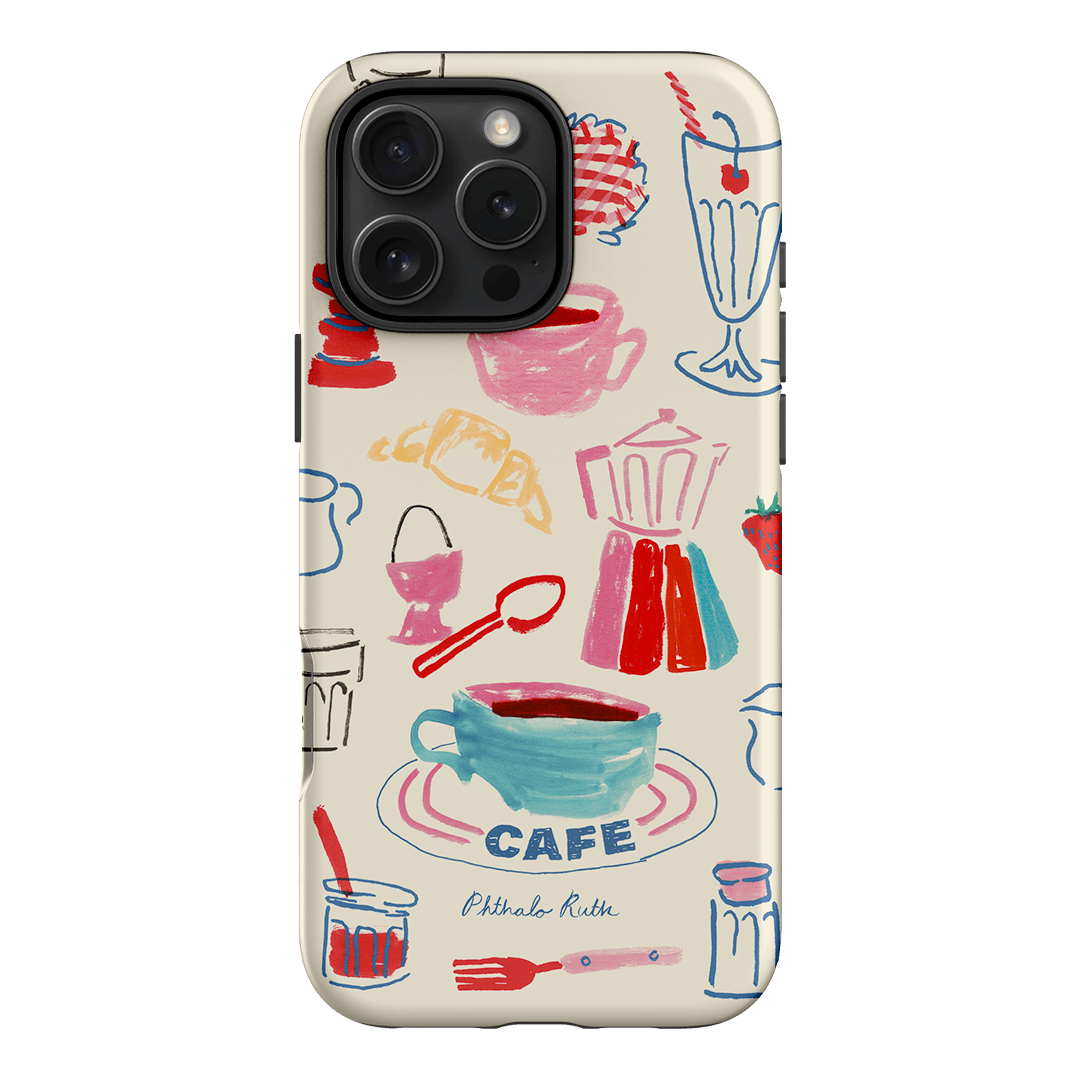 Home Cafe Printed Phone Cases iPhone 16 Pro Max / Armoured by Phthalo Ruth - The Dairy