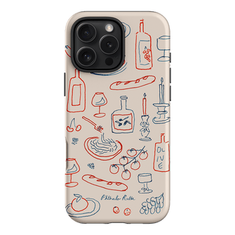 Italian Fare Printed Phone Cases iPhone 16 Pro Max / Armoured by Phthalo Ruth - The Dairy