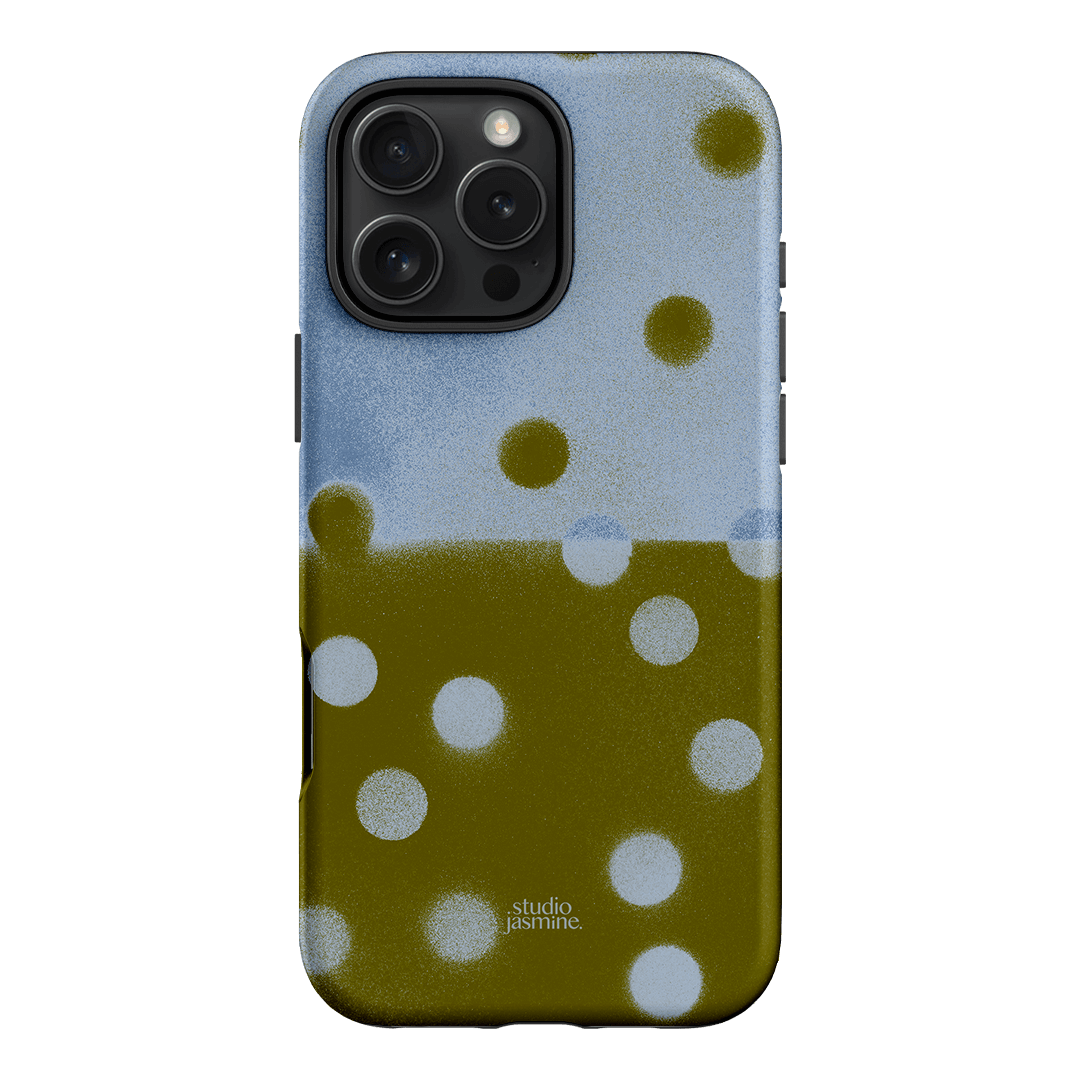 Lake Polka Dot Printed Phone Cases iPhone 16 Pro Max / Armoured by Jasmine Dowling - The Dairy