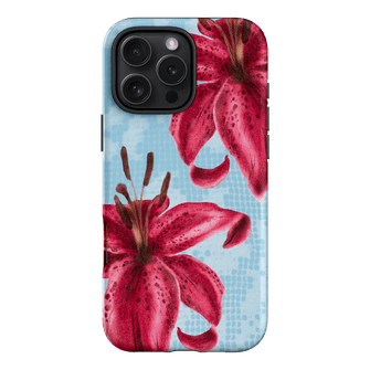 Lillies Printed Phone Cases iPhone 16 Pro Max / Armoured by Sally Hungerford - The Dairy