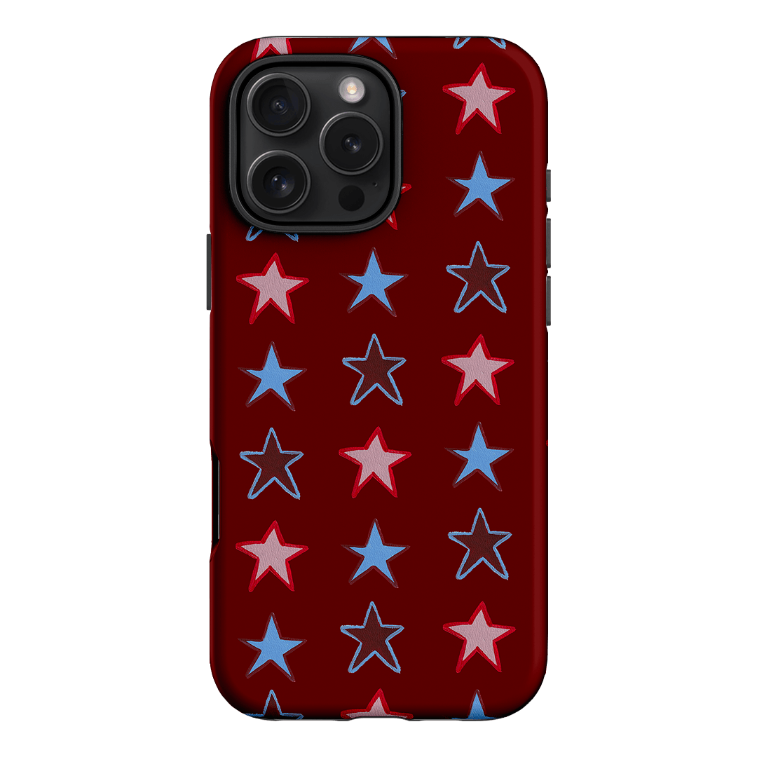 Lucky Stars Rouge Printed Phone Cases iPhone 16 Pro Max / Armoured by BG. Studio - The Dairy