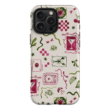 Martini Gal Printed Phone Cases iPhone 16 Pro Max / Armoured by Charlie Taylor - The Dairy