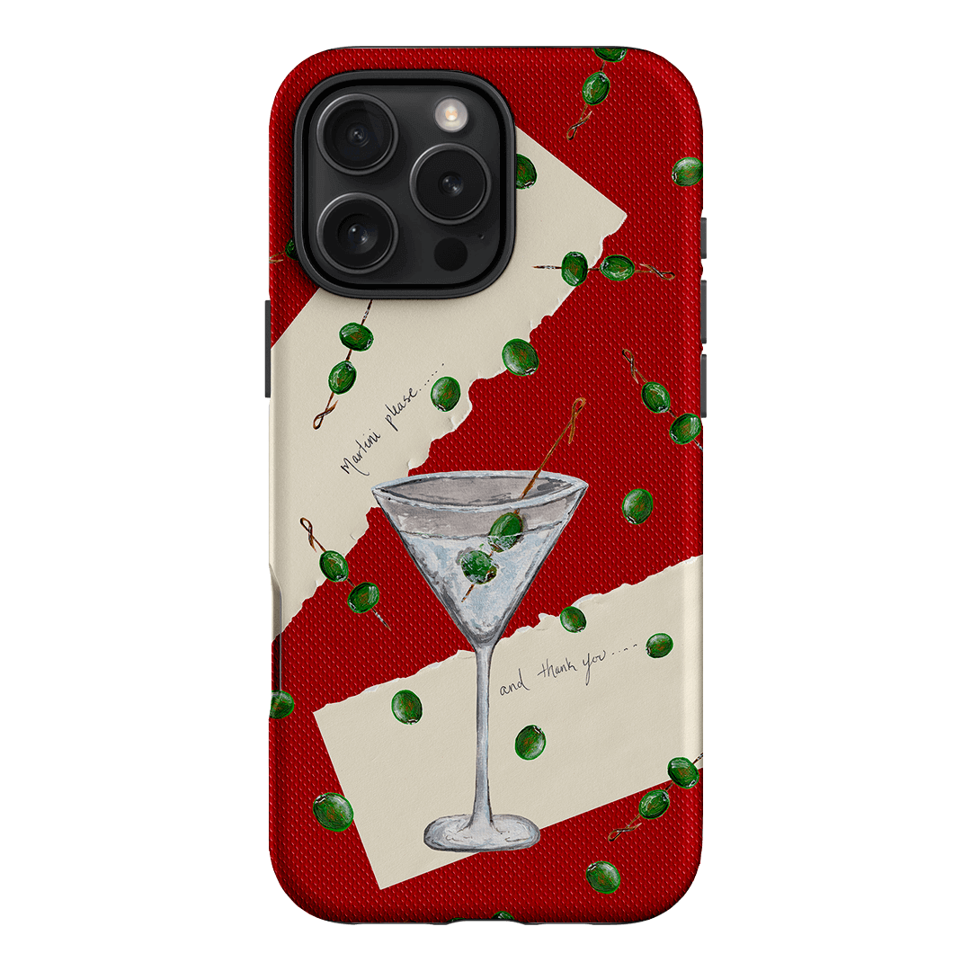 Martini Please Printed Phone Cases iPhone 16 Pro Max / Armoured by BG. Studio - The Dairy