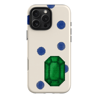 May Emerald Printed Phone Cases iPhone 16 Pro Max / Armoured by Joiana - The Dairy