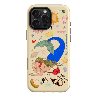 Mermaid Salad Cream Printed Phone Cases iPhone 16 Pro Max / Armoured by Easty Beasty - The Dairy