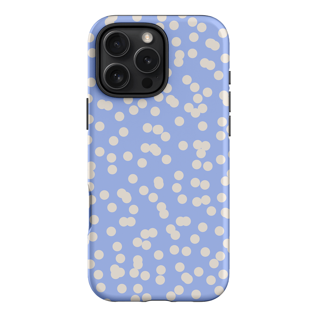Mini Confetti Periwinkle Salt Printed Phone Cases iPhone 16 Pro Max / Armoured by Veronica Tucker - The Dairy